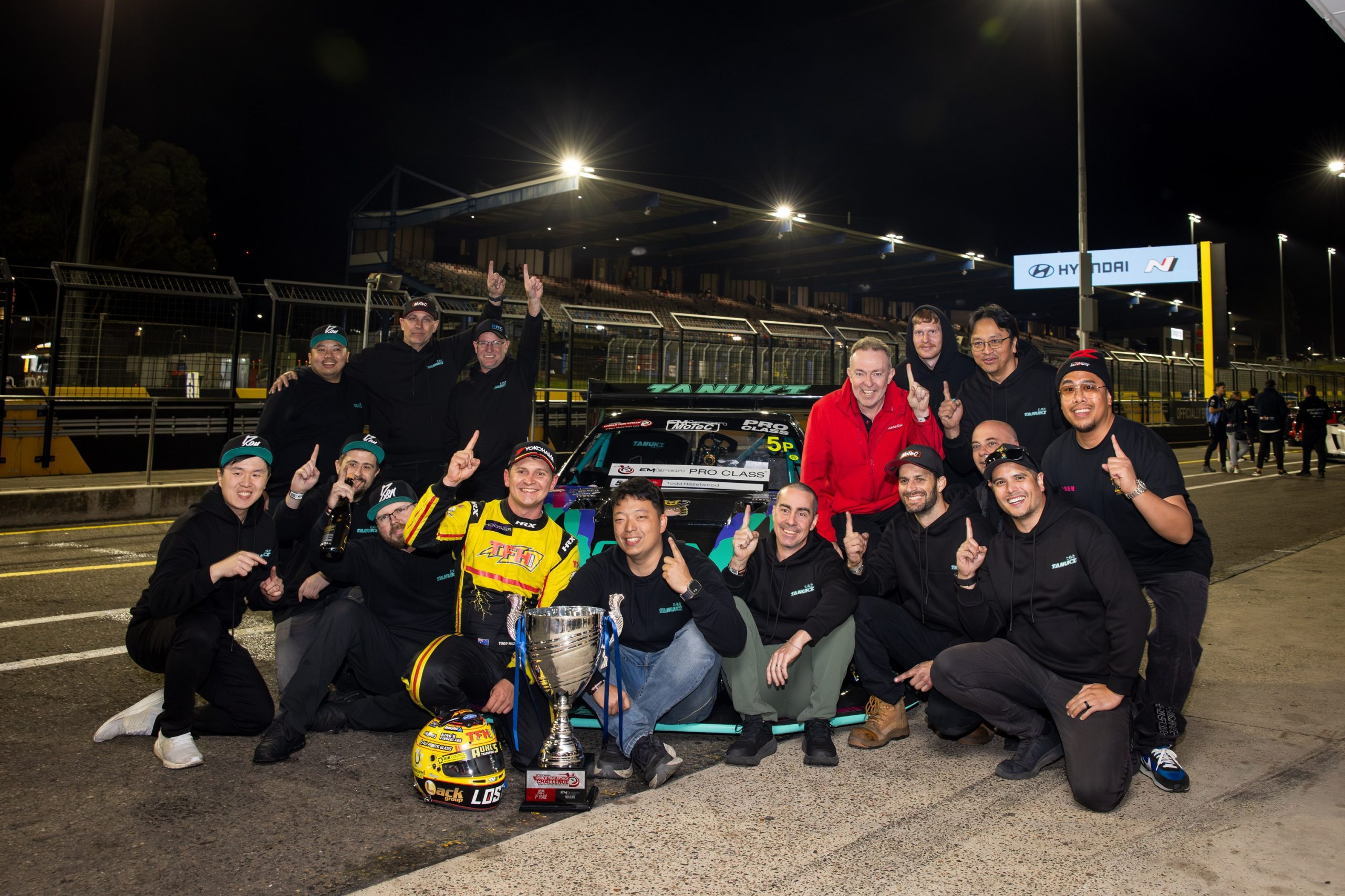 ChassisSim customer Tanuki Racing just won the Pro Class divison at WTAC 2025